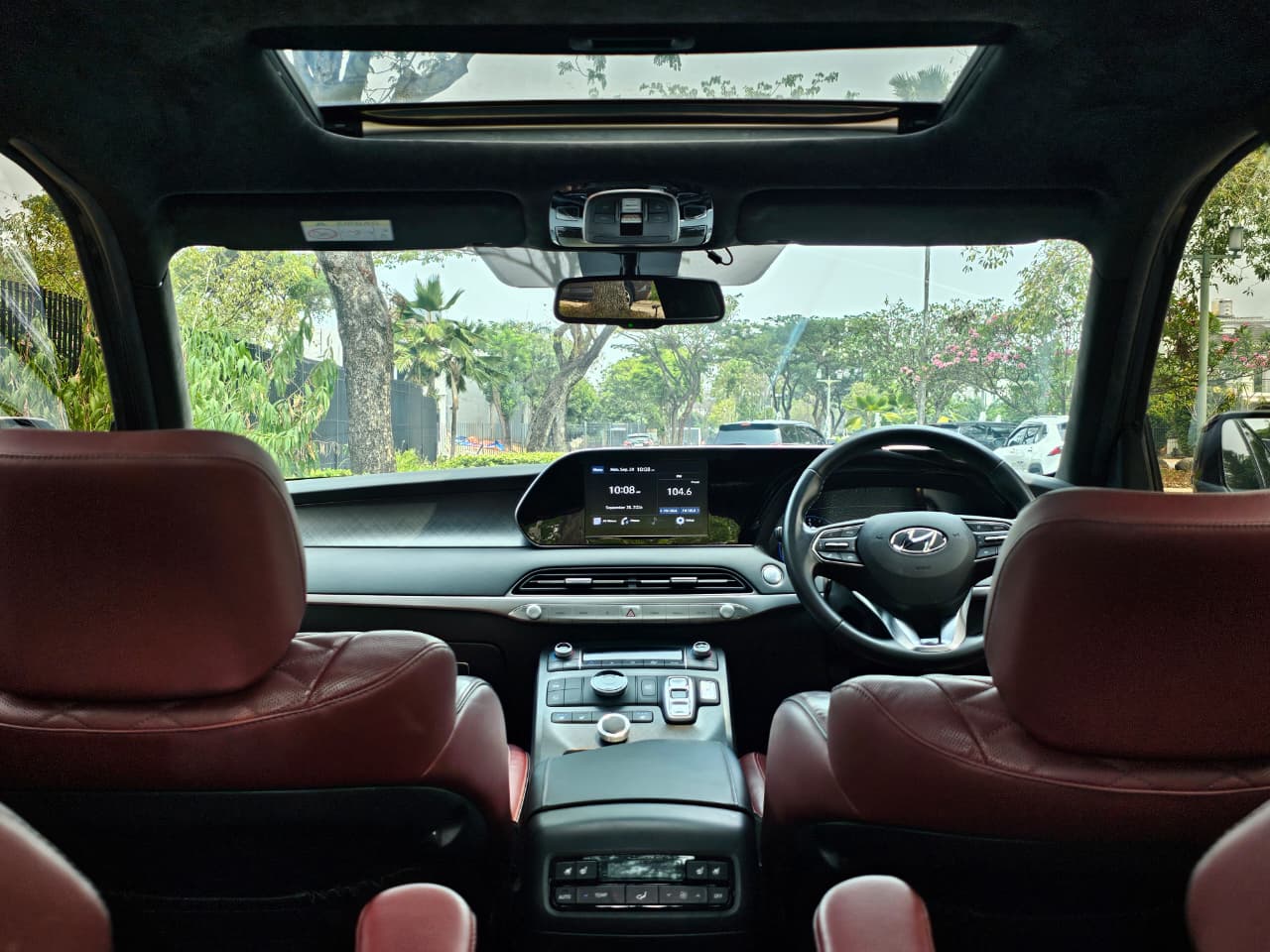 Galeri Hyundai Palisade Turbo Diesel Signature Luxury 2.2 AT 2021 Dark Blue Navy 2