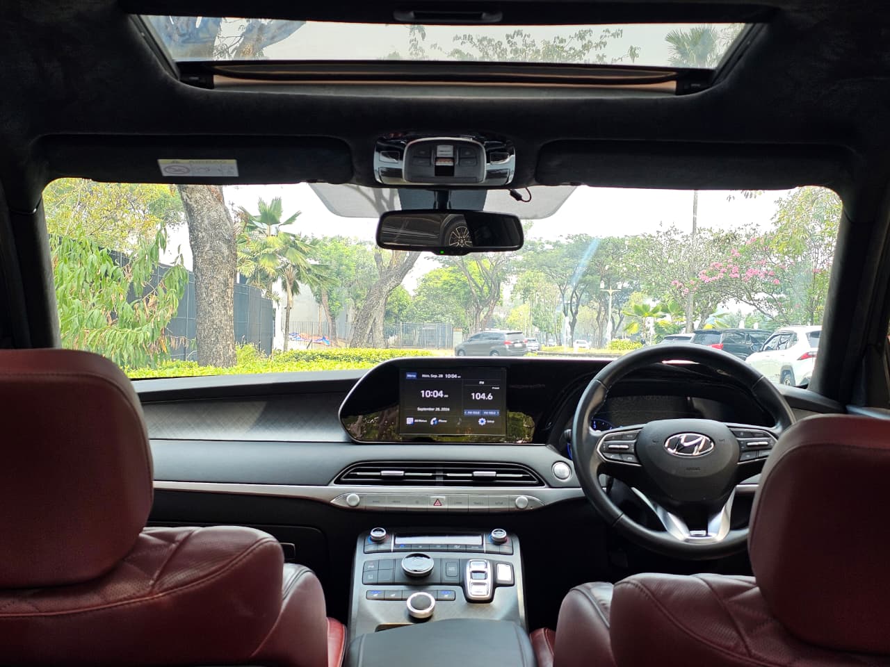 Galeri Hyundai Palisade Turbo Diesel Signature Luxury 2.2 AT 2021 Dark Blue Navy 10
