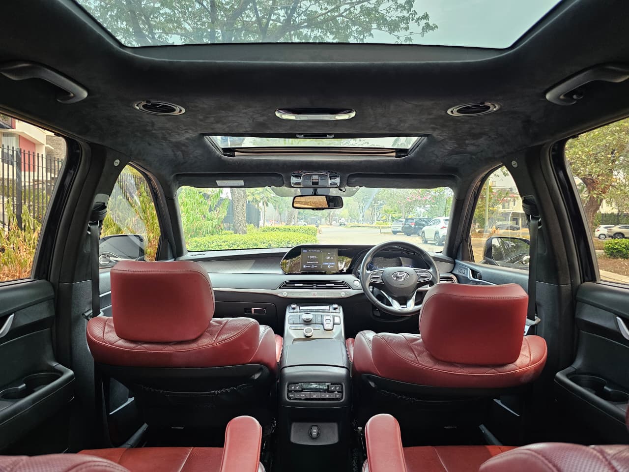 Galeri Hyundai Palisade Turbo Diesel Signature Luxury 2.2 AT 2021 Dark Blue Navy 6